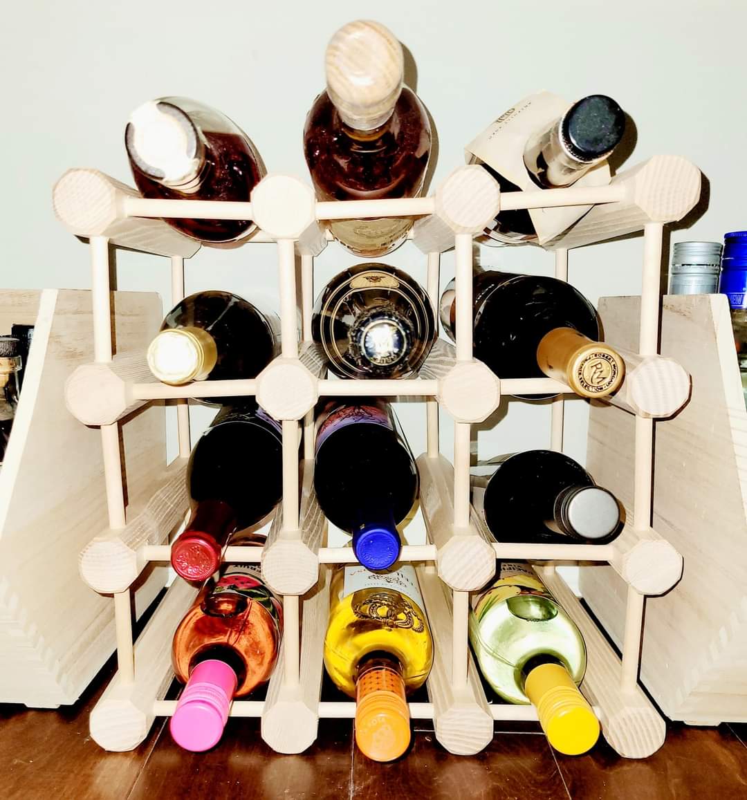 Mess to Les Organized Wine Holder