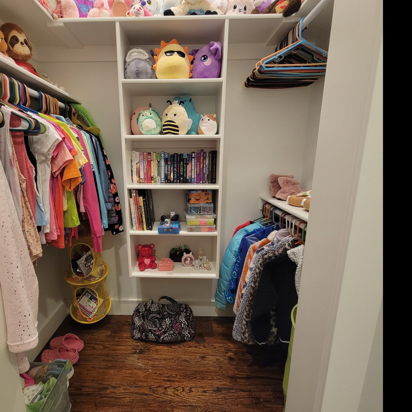 Kids Closet Organization